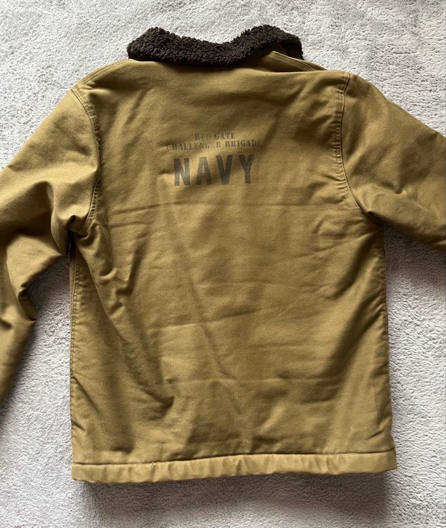 challengerチャレンジャー/N-1/デッキジャケット2012年/ボア/M