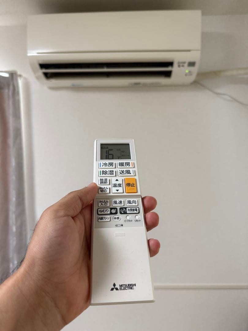 RAーKA三菱 エアコン 室内機＋室外機 直接引取限定（大阪・堺市近く