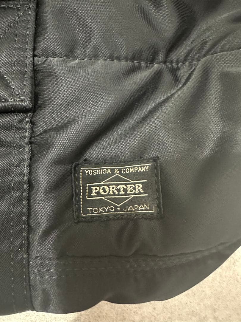 [美品]廃盤 ポーター タンカー ボストンバッグ ダッフル 2way ブラック