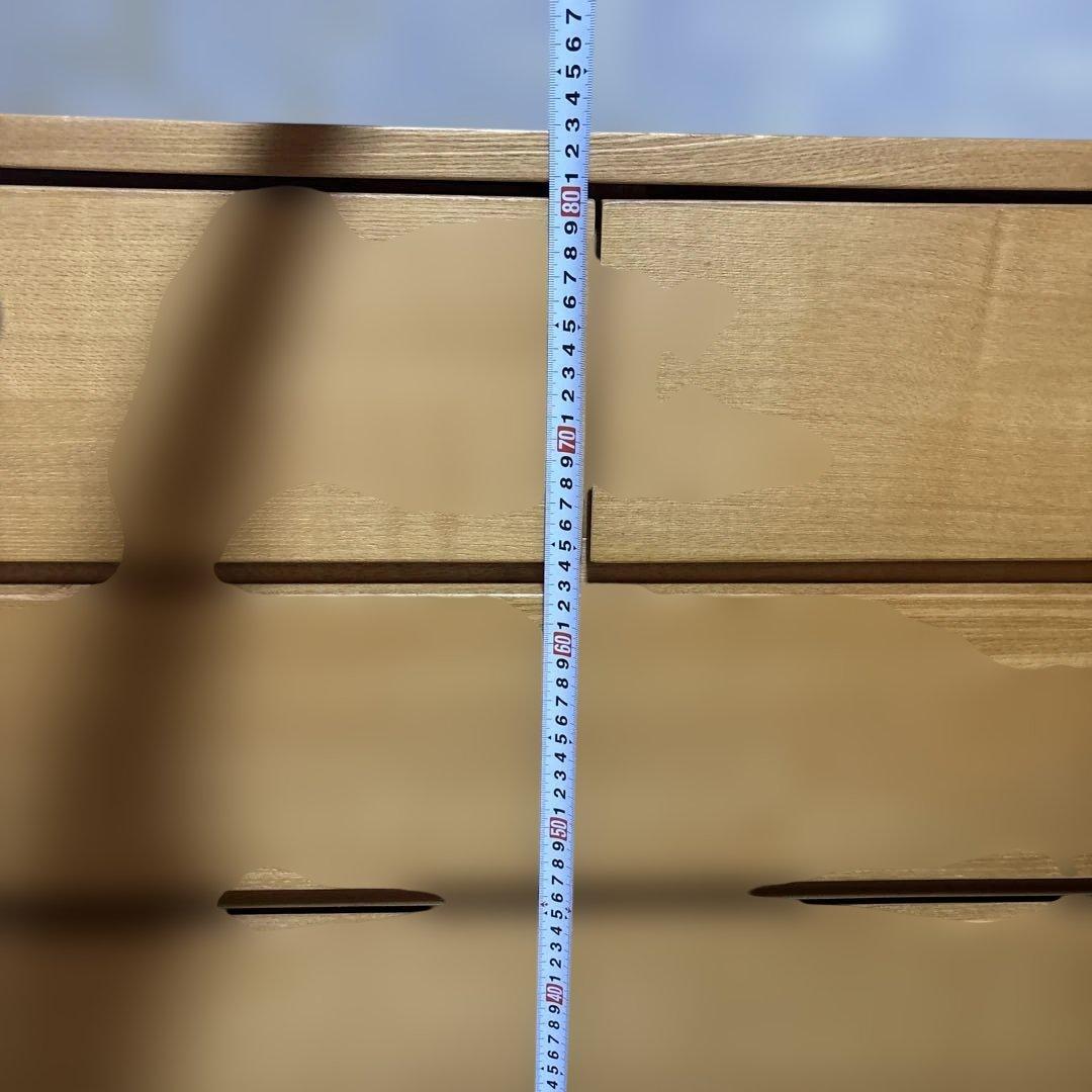 無印良品チェスト　脚付き　廃盤 たのメル便込み