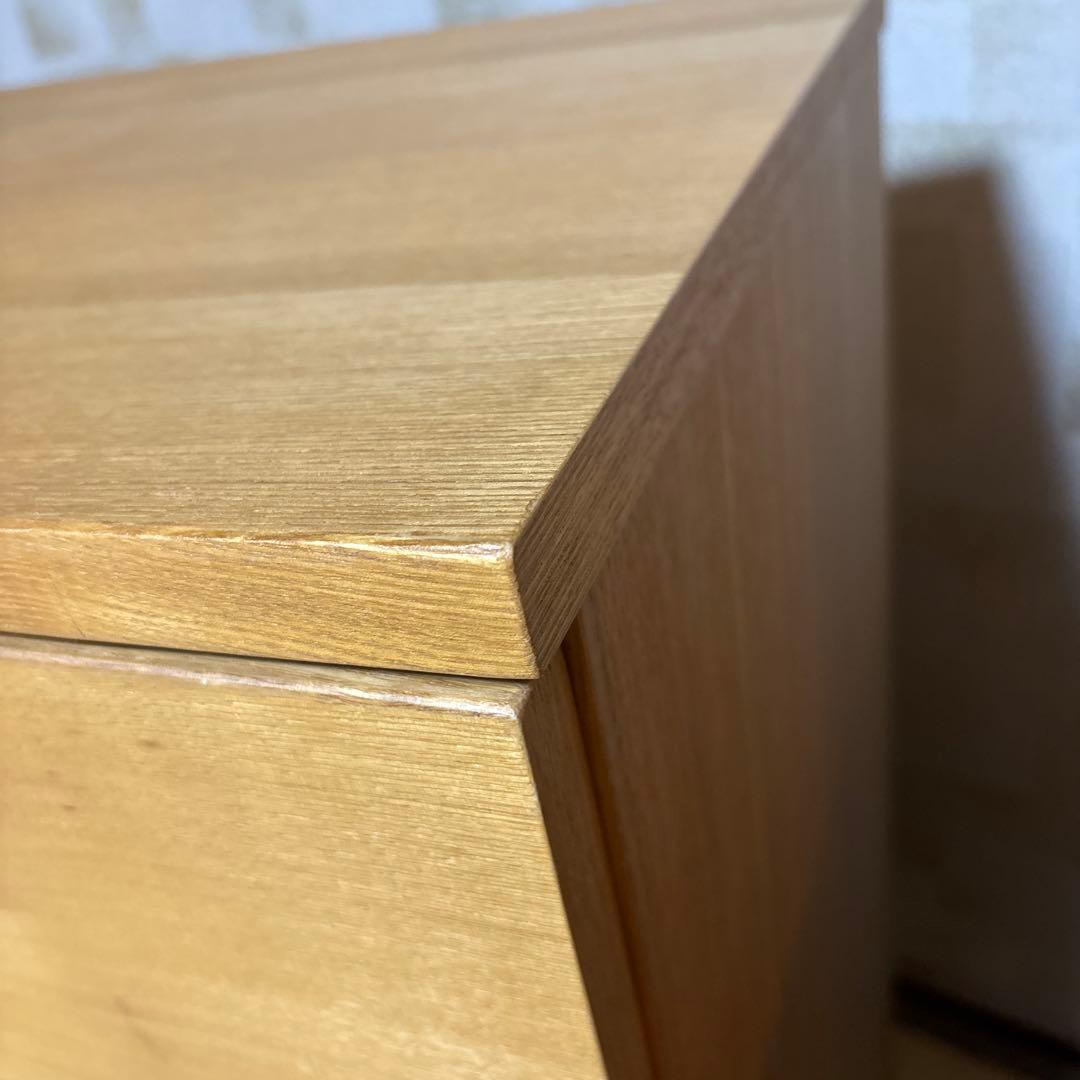 無印良品チェスト　脚付き　廃盤 たのメル便込み