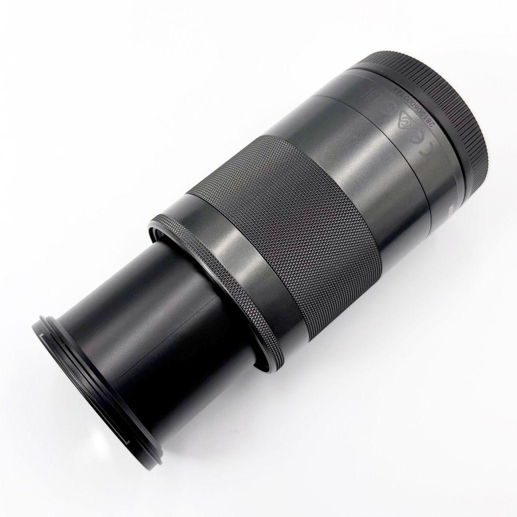 【美品】キヤノン EF-M55-200mm F4.5-6.3 STM 望遠レンズ