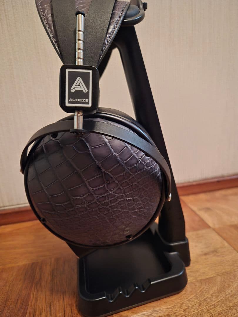 Audeze 有線ヘッドホン クロコダイルパターン