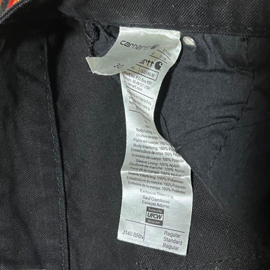 パンツ Carhartt double knee black