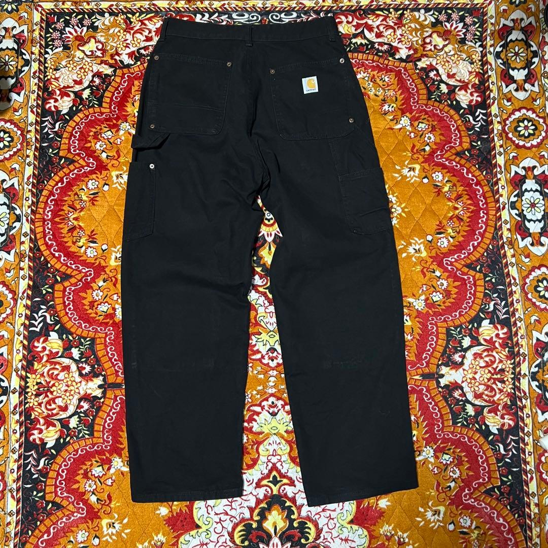 パンツ Carhartt double knee black