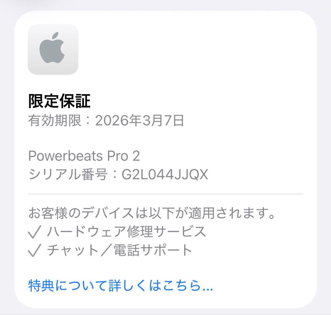 Beats Powerbeats Pro 2 (ブラック)
