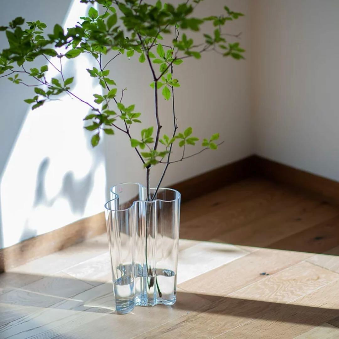 新品  イッタラ アルヴァ・アアルト ベース 251mm 花びん