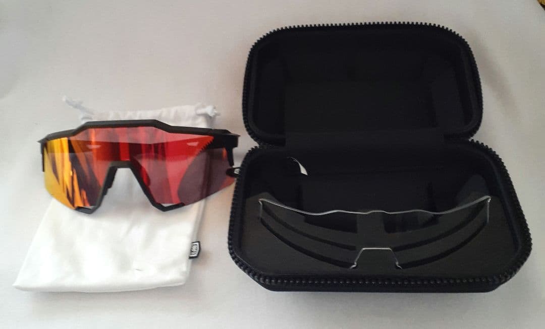 中古 現行モデル 100% Speedcraft ワンハンドレッド サングラス