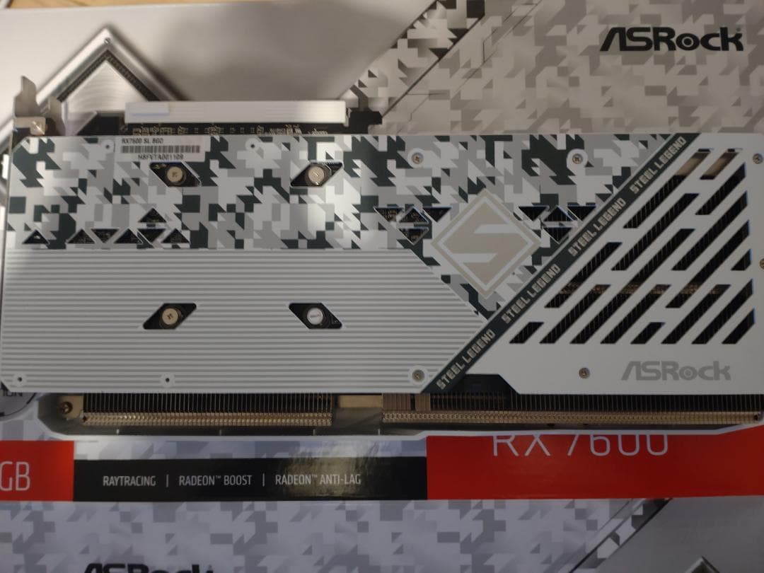 グラフィックボード・グラボ・ビデオカード ASRock Radeon RX7600