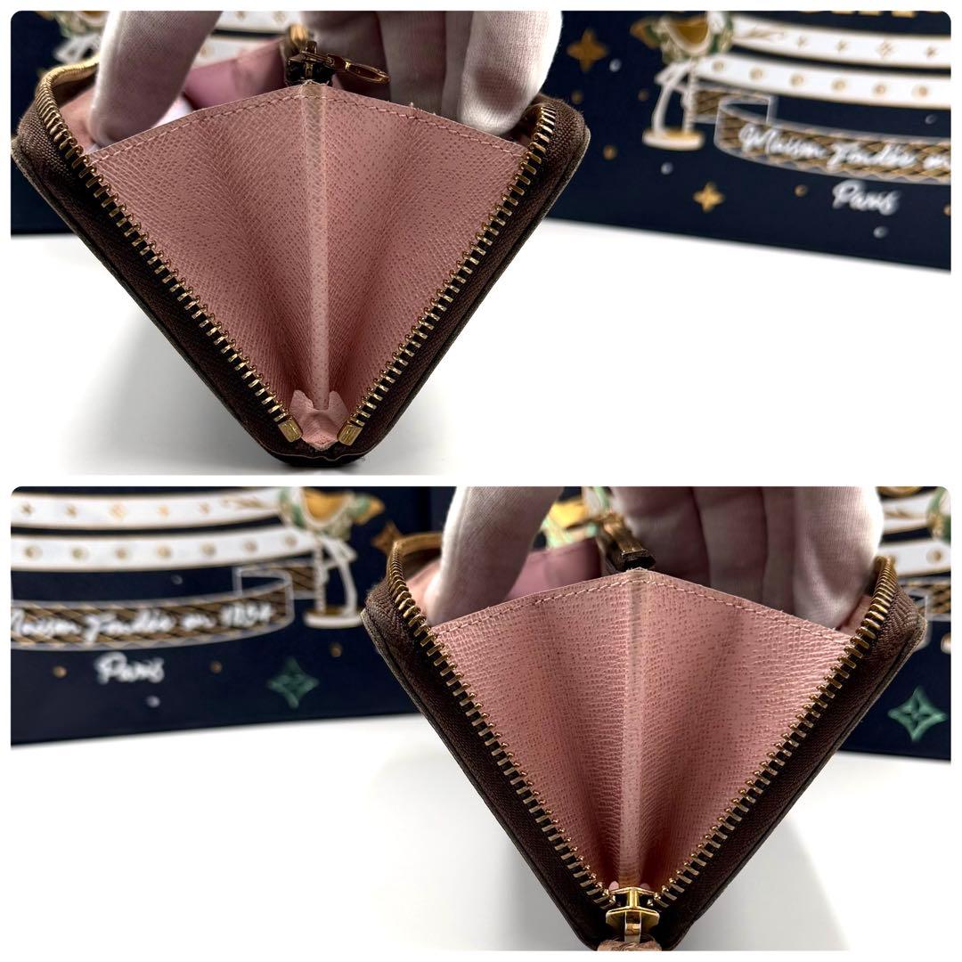 ルイヴィトン ポルトフォイユ クレマンス モノグラム ローズバレリーヌ 長財布