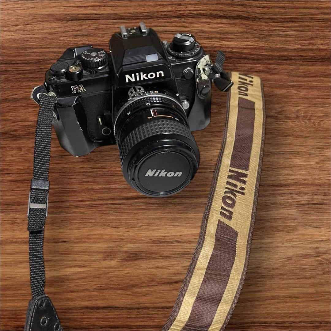Nikon FA フィルムカメラ ジャンク レンズ付