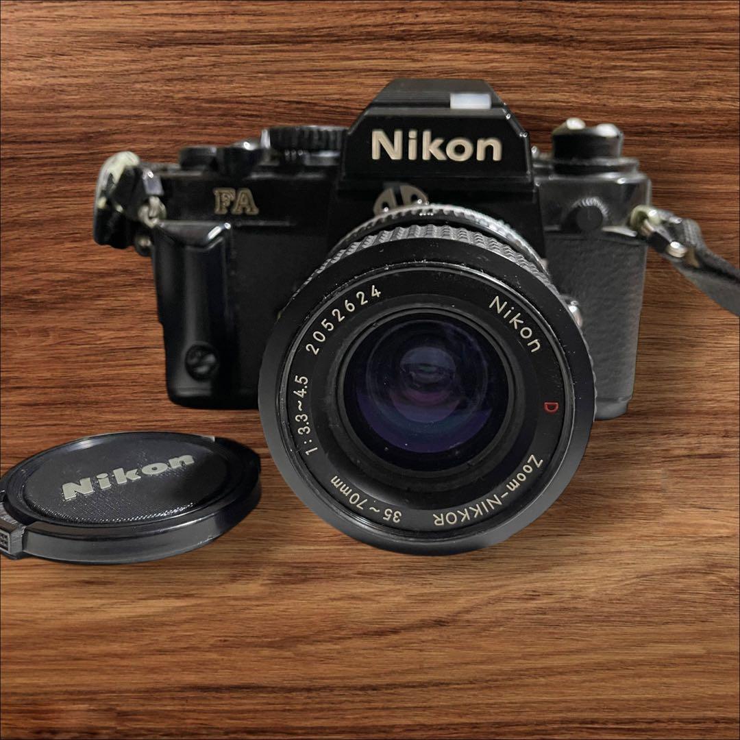 Nikon FA フィルムカメラ ジャンク レンズ付