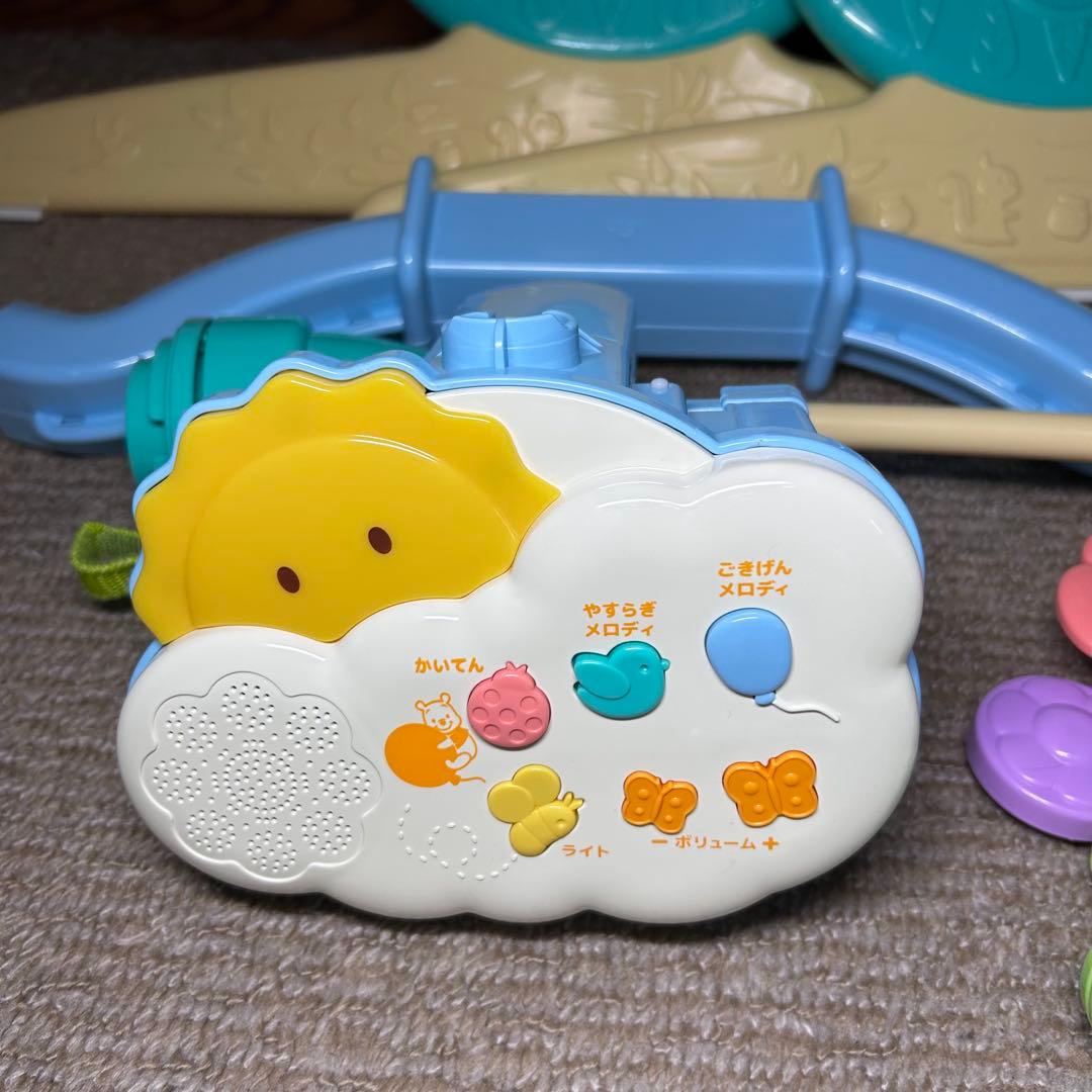 良品 くまのプーさん えらべる回転6WAY ジムにへんしんメリー プーメリー