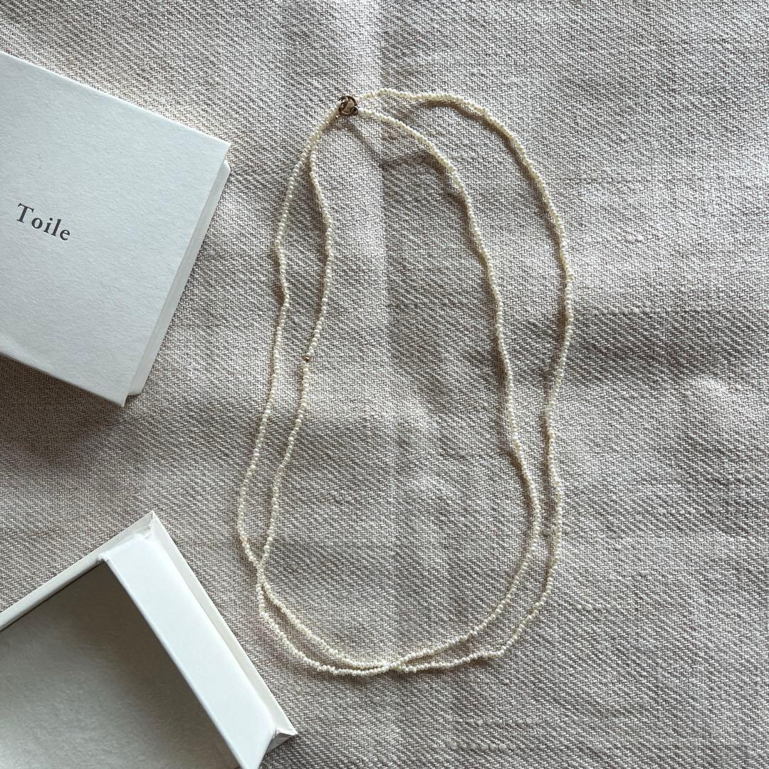 toile トワレ　ネックレス　Atelier d’antan
