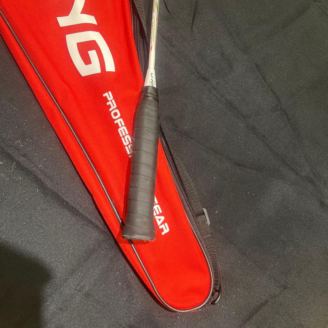 丁文重 専用LI-NING 碳纖維バドミントンラケット ケース付き