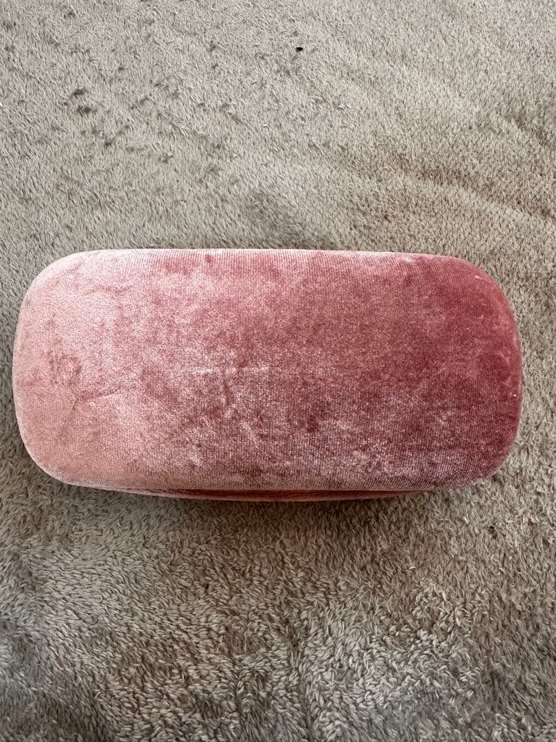 miu miu マニエール パール付きラウンドサングラス