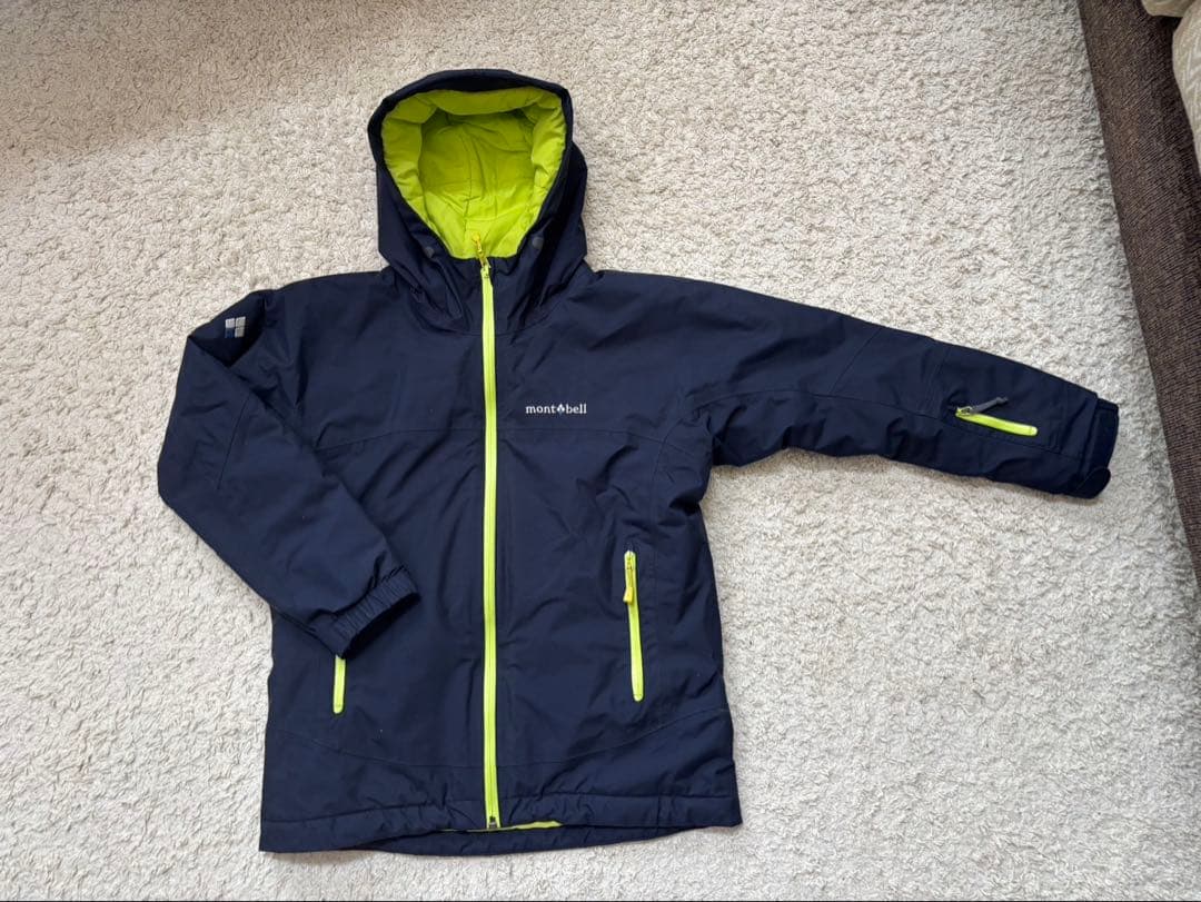 子供用スキーウェア モンベル　140 mont-bell