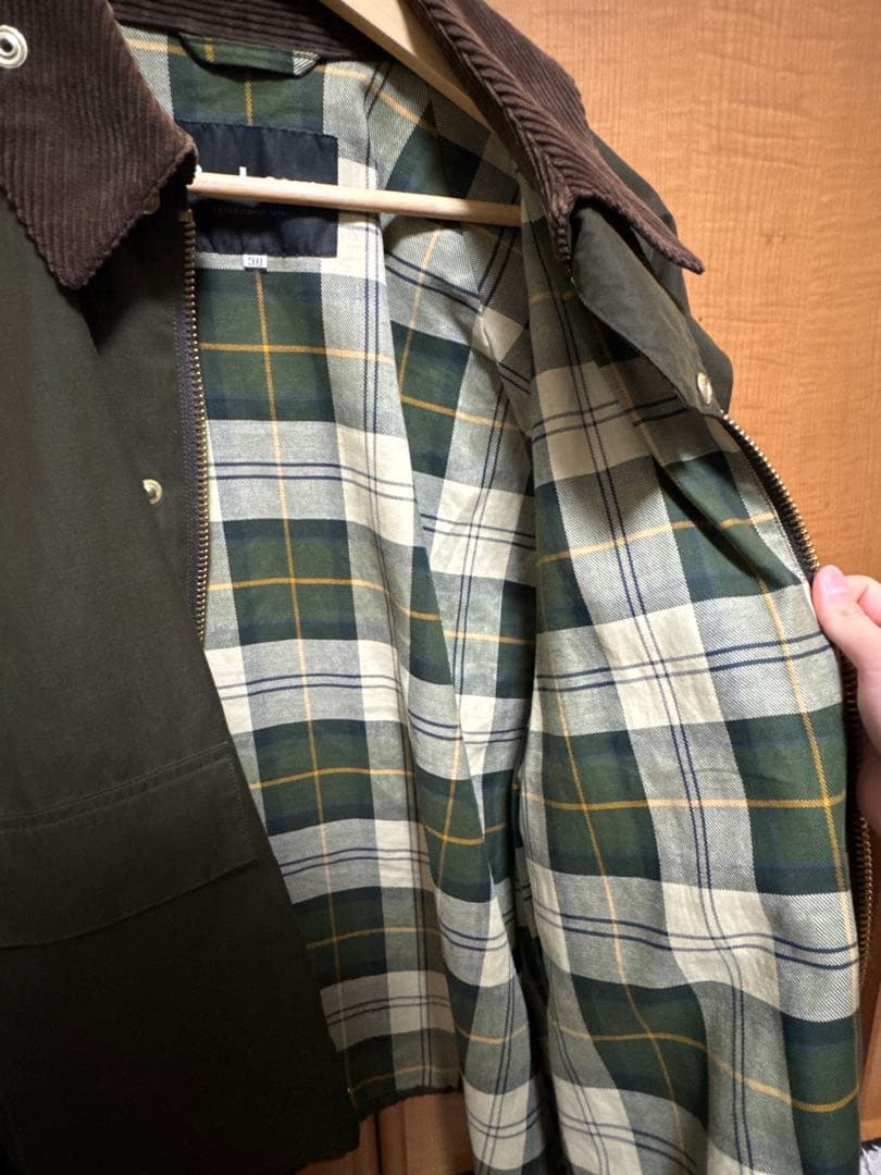 バブアートランスポート 【GLR別注】ノンワックス タグ付き