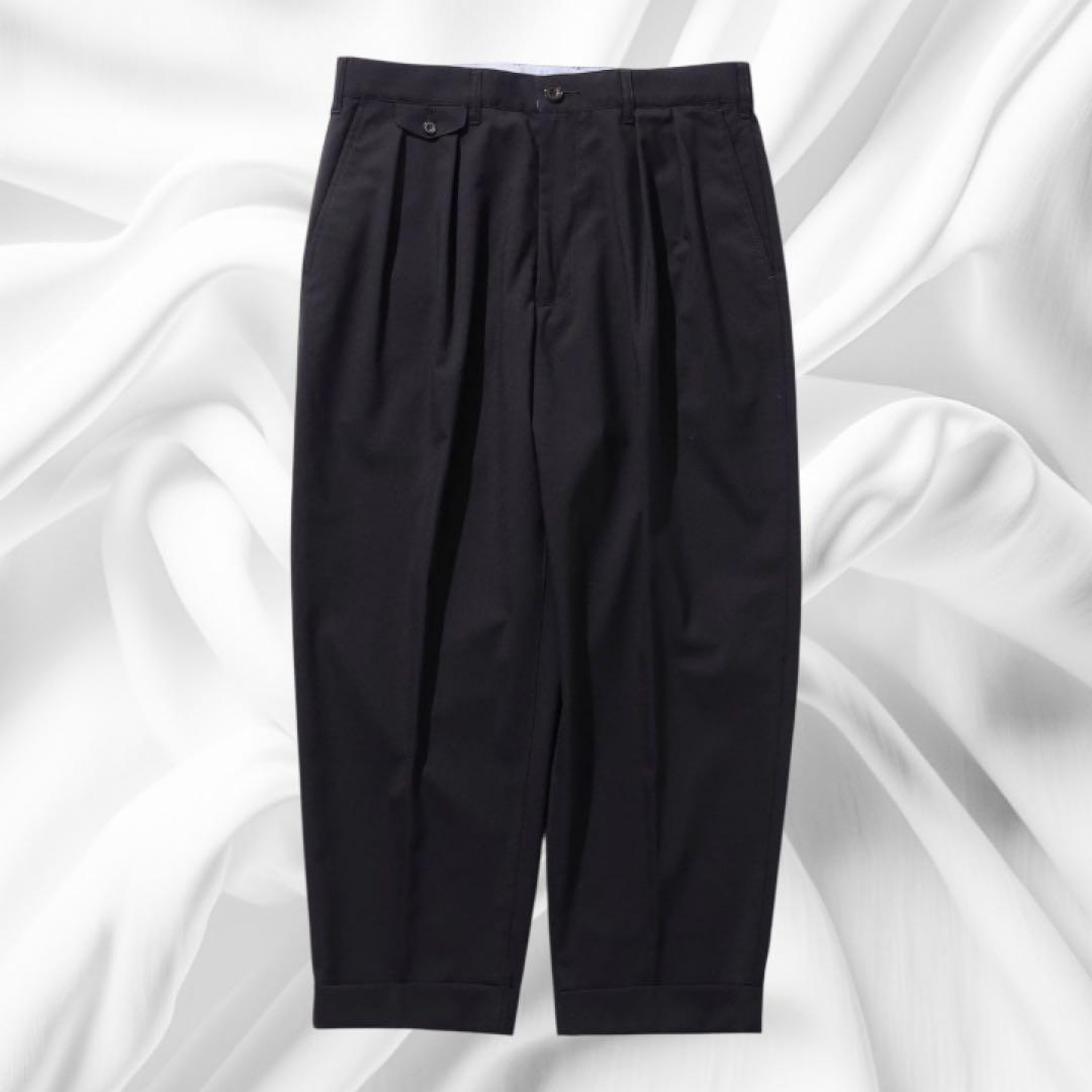 パンツ BEAMS+ 2 Pleats Wool Tropical