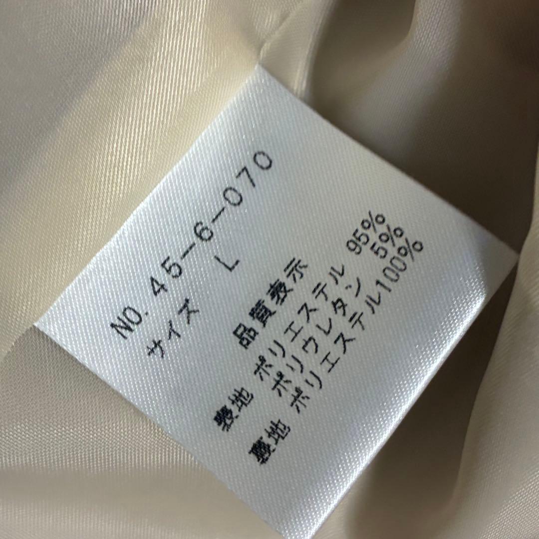 AIMER 現行モデル ショールカラージャケット ベージュ Lサイズ