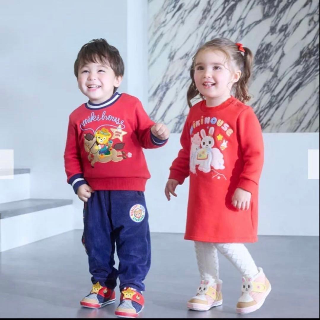 ミキハウス　プッチー　2026 干支　午年　トレーナー　馬　限定　100cm