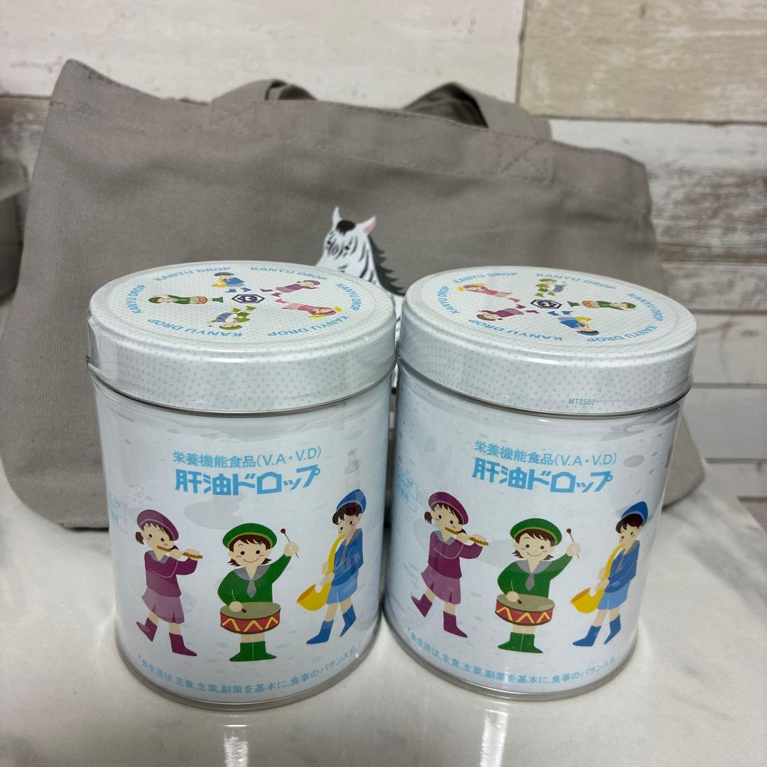 カワイ肝油ドロップ　2缶