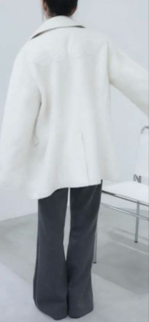 Smyeon ミドルシャギーコート