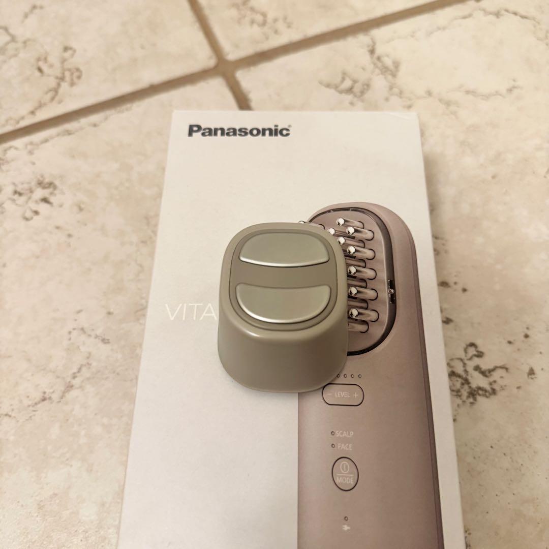 【保証書付き】Panasonic バイタリフト ブラシEH-SP60-H 美顔器