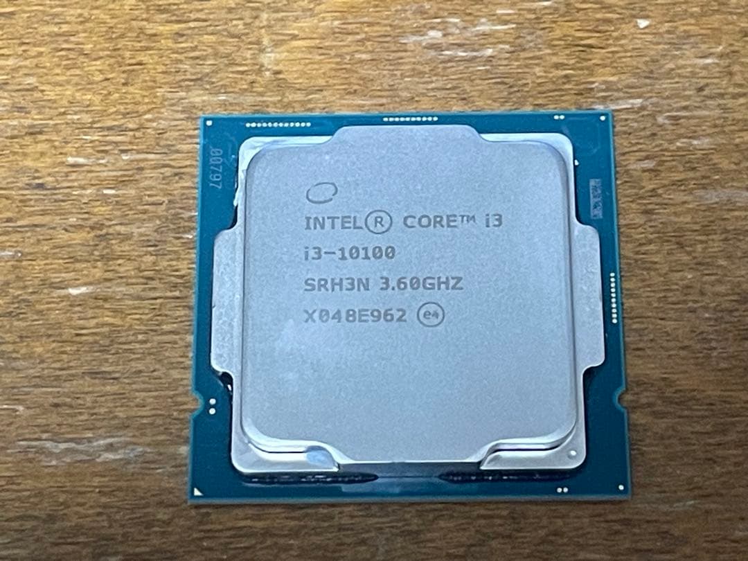 【動作品摘出】CPU Intel Core i3 10100
