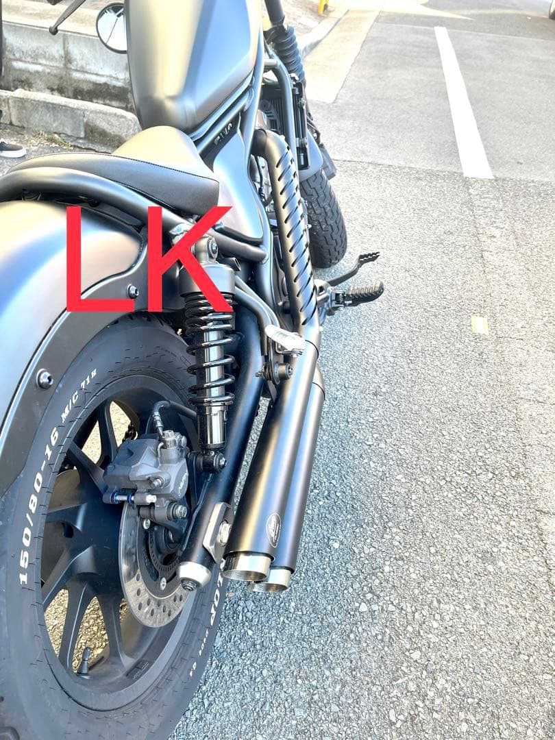 セール中　新型レブル250用2023年式〜マフラー改良モデルHD V3