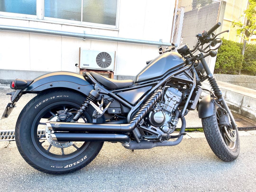 セール中　新型レブル250用2023年式〜マフラー改良モデルHD V3