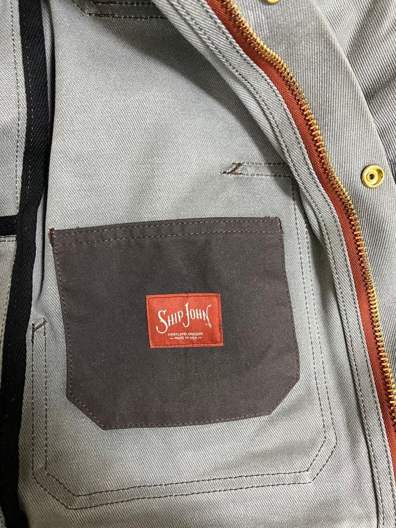 SHIP JOHN シップジョン　グレー Wills Jacket