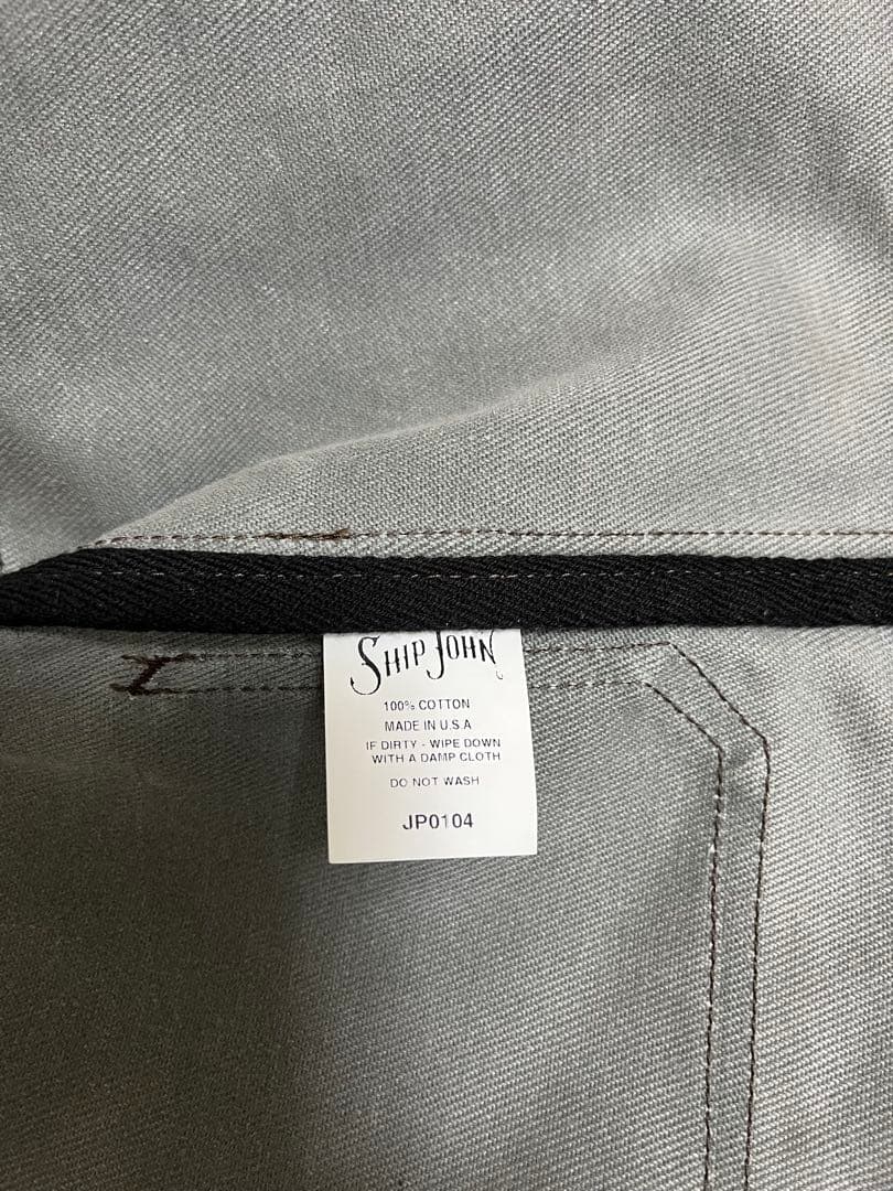 SHIP JOHN シップジョン　グレー Wills Jacket