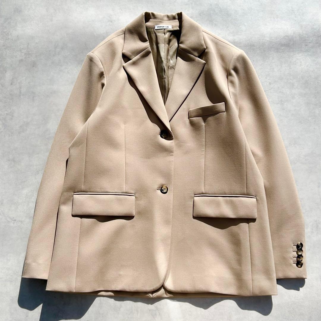 ドゥーズィエムクラス　Neo Avanceジャケット　ベージュ　24AW