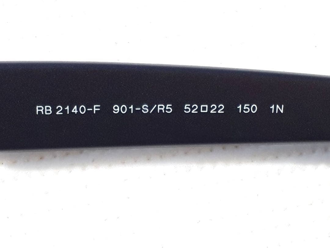 試着のみ Ray-Ban ✕ 木村拓哉ウェイファーラー RB2140Fサイン入り