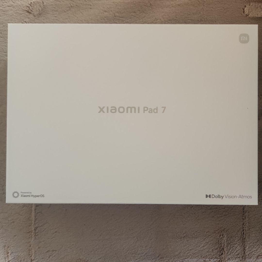 【12月26日販売終了】Xiaomi pad 7 Gray 8/128 国内版