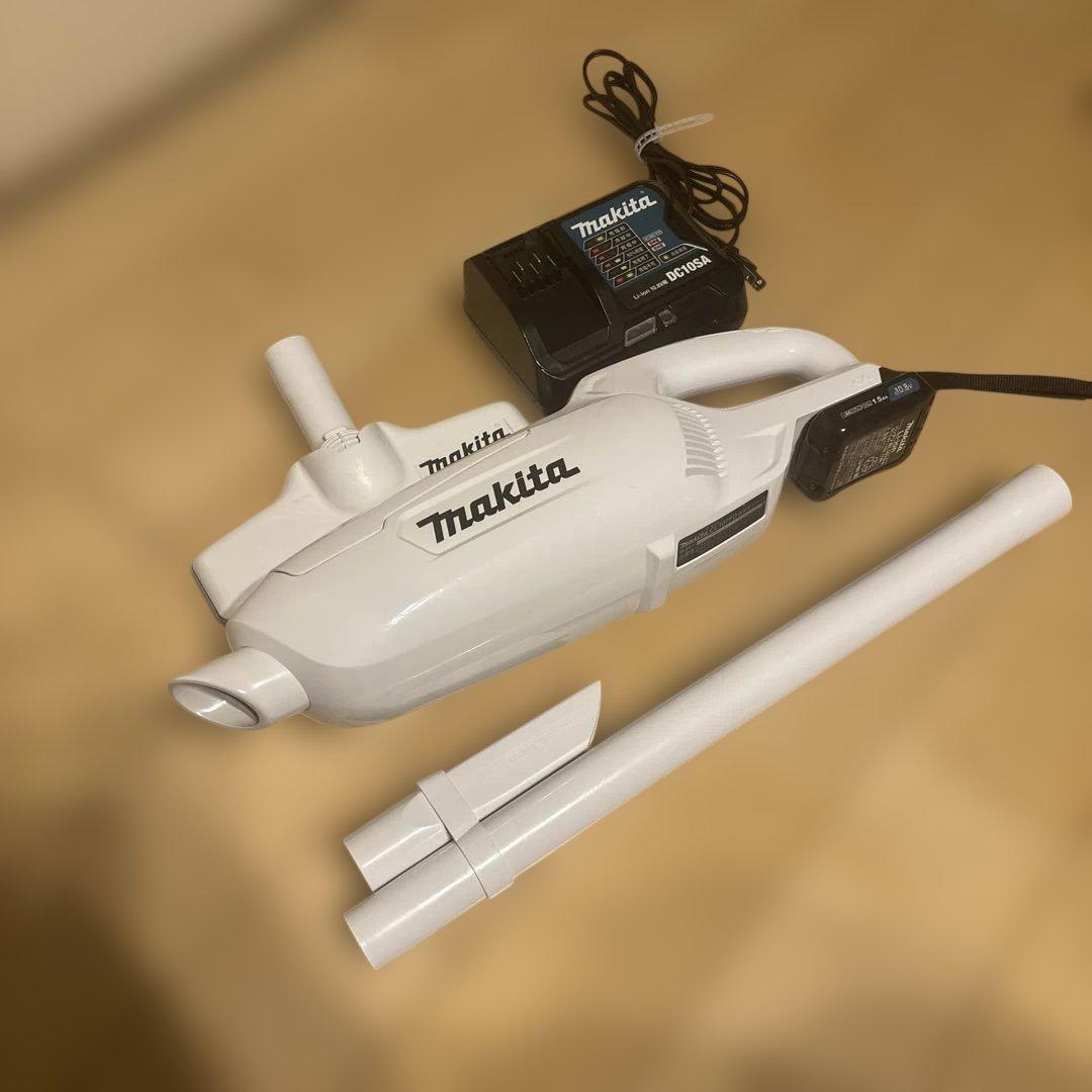 美品☆マキタ コードレス掃除機 CL107FD 紙パック式 10.8V 充電器付