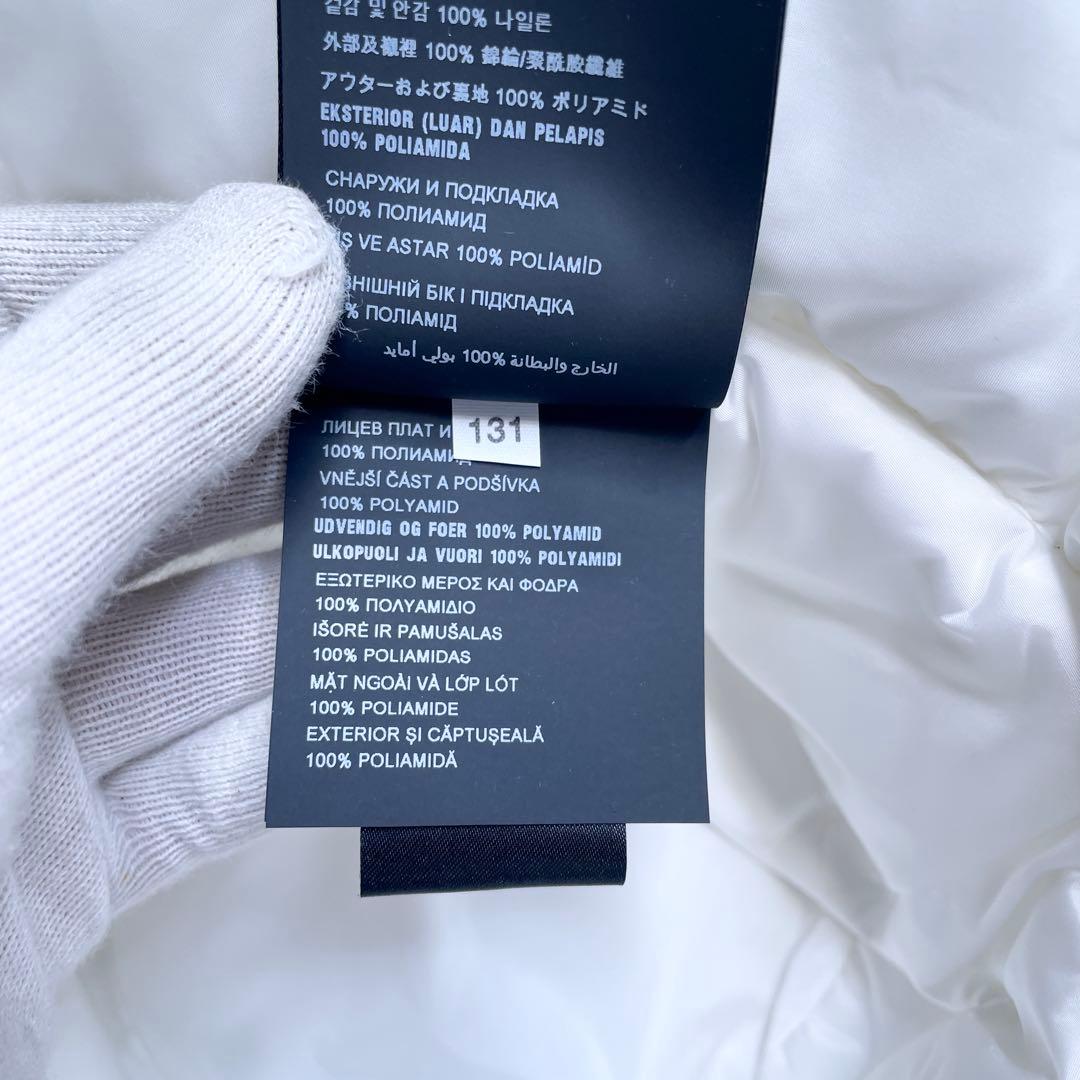 【美品】PRADA 三角 トライアングル ロゴ バケットハット ホワイト L