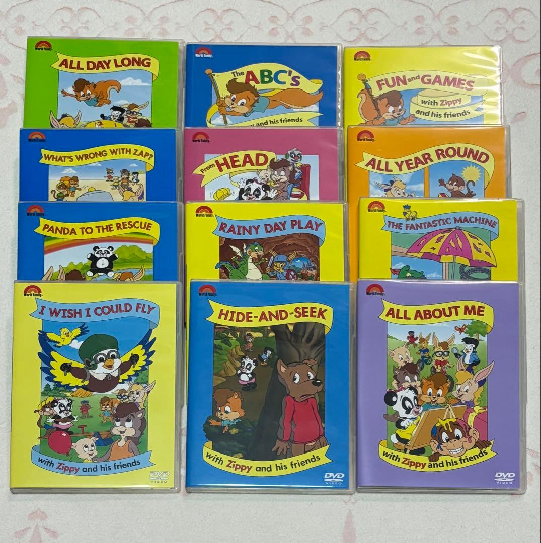 DWE Zippy and his friends 12枚セット