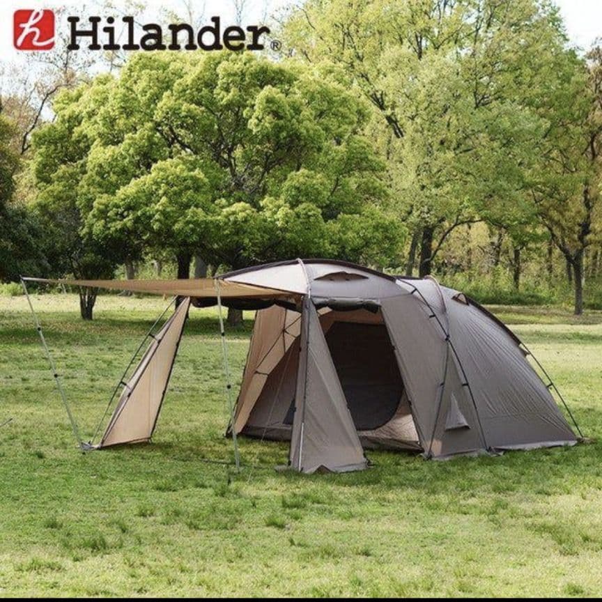 Hilander アルミフレーム2ルームテント