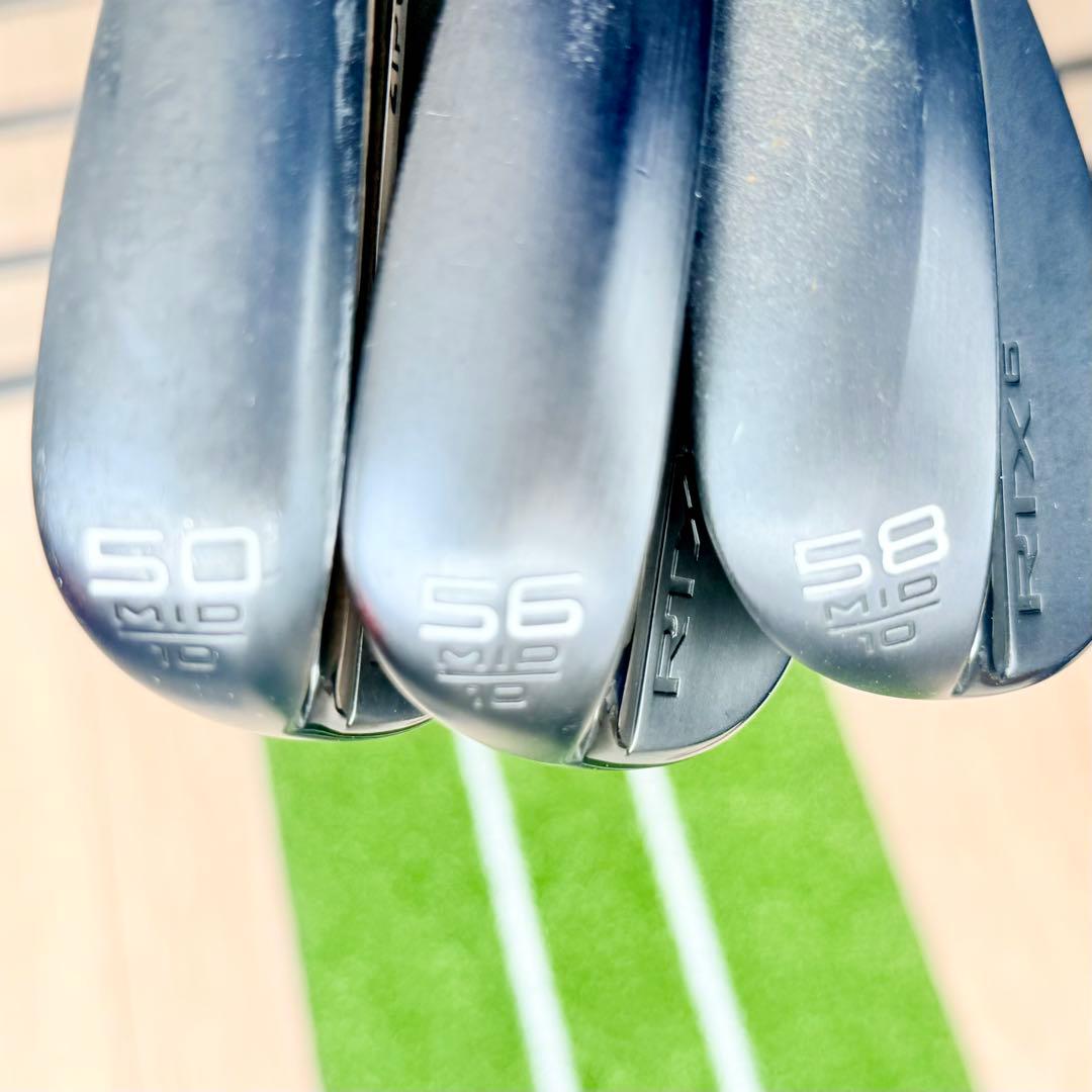 ⭐️クリーブランド RTX6 ZIPCORE ブラックサテン ウェッジ 3本