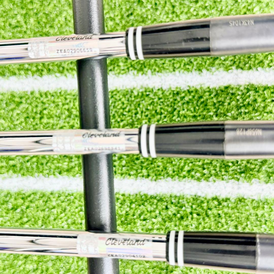 ⭐️クリーブランド RTX6 ZIPCORE ブラックサテン ウェッジ 3本
