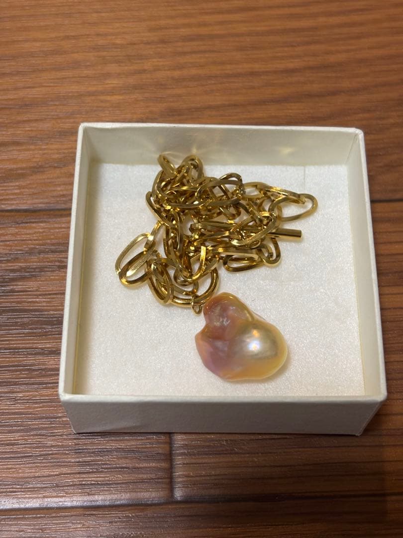 新品　LARICA バロックパール　チョーカー　ゴールド　ネックレス