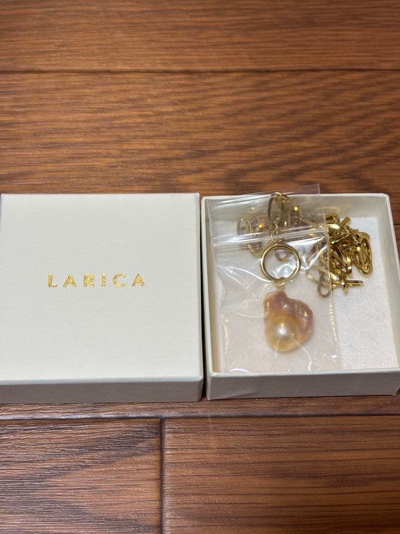 新品　LARICA バロックパール　チョーカー　ゴールド　ネックレス