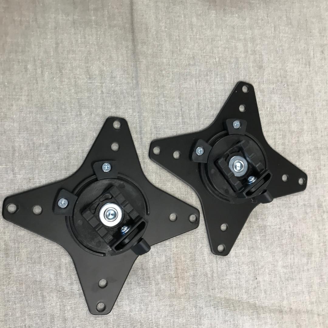 な*ゃ様 Pixio PS1D Wave Black モニターアーム デュアル