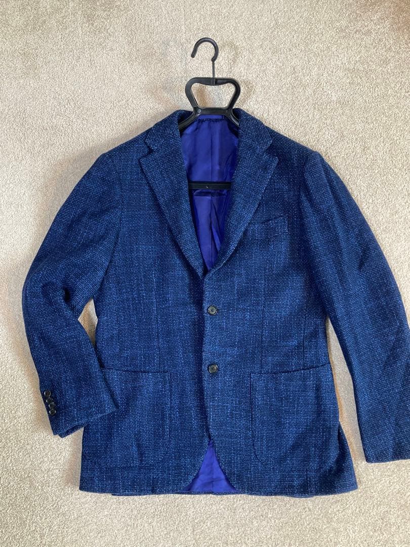 Brilla BEAMS ビームス ウールシルク テーラードジャケット 48 L