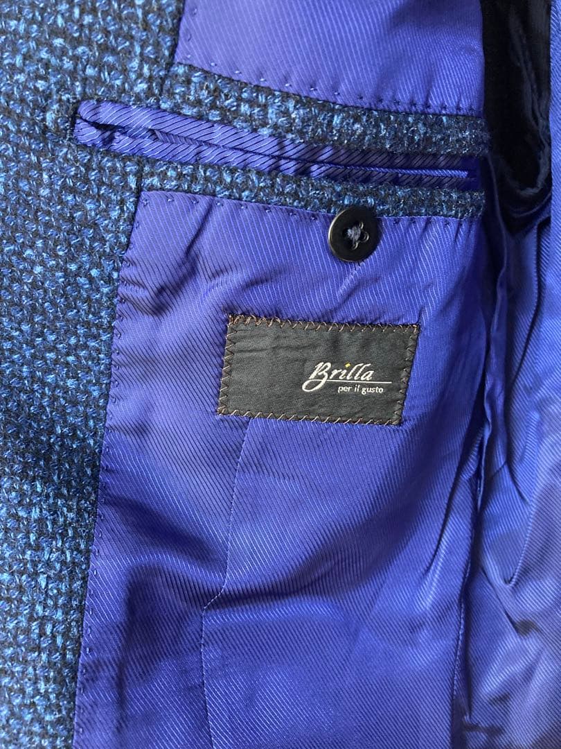 Brilla BEAMS ビームス ウールシルク テーラードジャケット 48 L