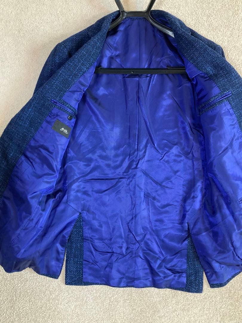 Brilla BEAMS ビームス ウールシルク テーラードジャケット 48 L