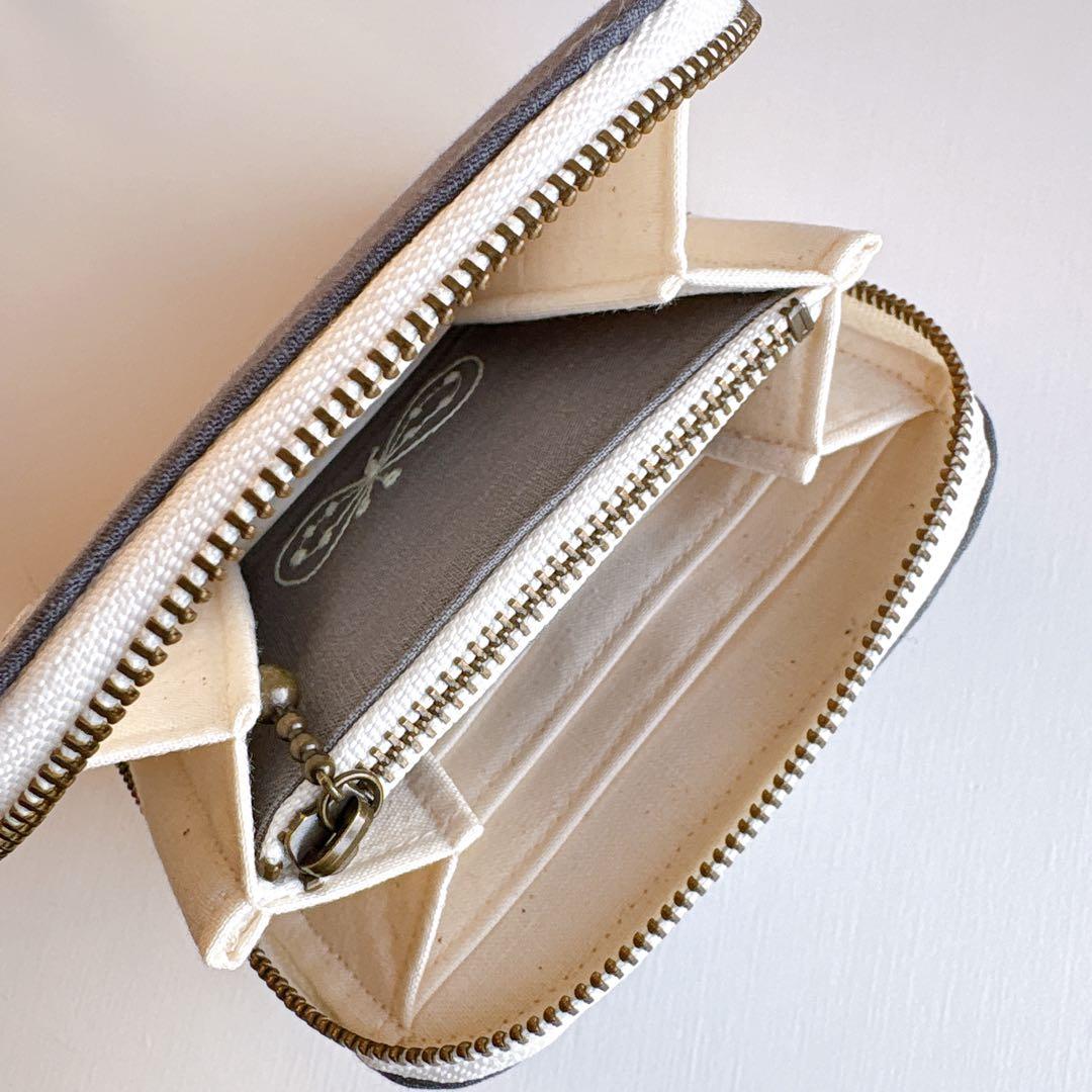 ミナペルホネン☆コンパクトウォレット☆手帳ケース☆ハンドメイド