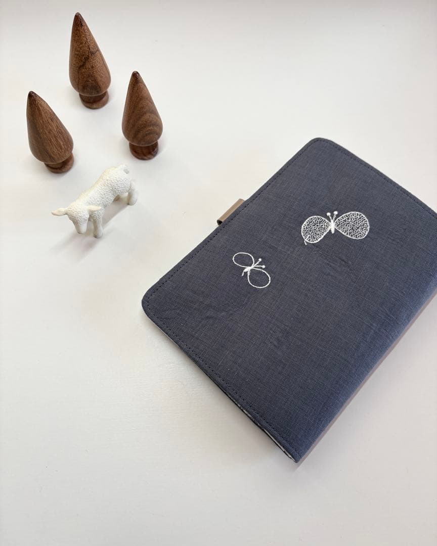 ミナペルホネン☆コンパクトウォレット☆手帳ケース☆ハンドメイド